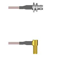 Amphenol Custom Cable Q-0A02S000H060i RF Cable Assemblies BNC-SJB/SMA-RJB G142 60I