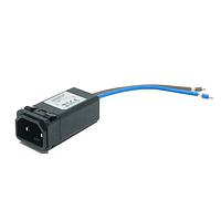 Schaffner FN9274S1B-4-07 Inlets 4A 7.2mH 0.22uF Wire leads Snap-in