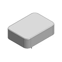 Masach Tech MS323-30S EMI/RFI Shield, One-Piece 32.3 x 23.8 x 9mm One-piece Drawn-Seamless RF Shield/EMI Shield (CRS)