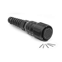 Amphenol SINE Systems AXX3FB BULK XLR Connectors 3 Pole XLR Female Cable Conn, Standard Contacts, Black Finish