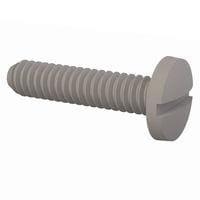 Essentra Components 010256B037 Machine Screw Binder Slotted Screw, #2-56 Thread, 3/8 in Lg