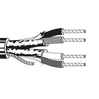 Belden 1325A 009500 Audio, Control and Instrumentation 22AWG 2PR SHIELD 500ft SPOOL WHITE