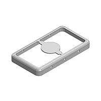 Masach Tech MS310-10F EMI/RFI Shield Frame, Two-Piece 31 x 17.1 x 3mm Two-piece Drawn-Seamless RF Shield/EMI Shield FRAME (CRS)