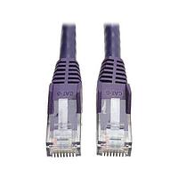Tripp Lite N201-050-PU Cat 6 50FT PURPL CT6 SNAG PTCH CBL