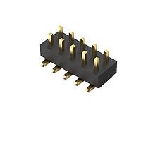 GCT (Global Connector Technology) BF030-18A-B0-0400-0220-0600-LD Board to Board & Mezzanine Connectors 18w, 2mm Pitch Pin Hdr, DIL, SMT, Vert, No Peg, GF, Tube