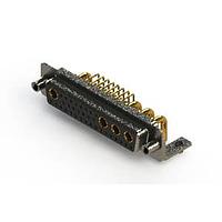 EDAC 630-36W4640-2TD Mixed Contact D-Sub Connectors Right-angle Power Combo D-Sub Connector