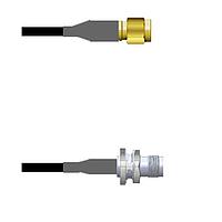Amphenol Custom Cable Q-3E04M000D006i RF Cable Assemblies SMA-SP/TNC-SJB LMR19 6I