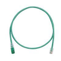 Panduit UTPKCH5GR Cat 5e Keyed Copper Patch Cord, Cat 5e, Green U