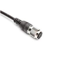 Amphenol Tuchel CA0911B800401012 Sensor Cables / Actuator Cables M16 4 Position Circular Molded, Std. Strain relief, Female to Leads, 18AWG, COMMUNICATION & DATA, UL 300V Flexible Cable Assy, 1 Meter