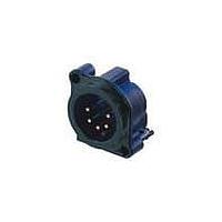 NEUTRIK NC5MBV-B Receptacles 5P M RECEPT B SER PCBV PN 1 GRD SEP BK