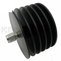 Fairview SA2635-30  30 dB Fixed Attenuator 3.5mm Male To 3.5mm Female Up To 28 GHz Rated To 25 Watts With Black Aluminum Heatsink Body