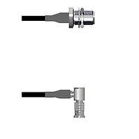 Amphenol Custom Cable Q-1T05G0003120i RF Cable Assemblies N-SJB/HDBNC-RP G174 120I