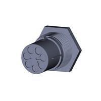 AMP Connectors - TE Connectivity 293674-3 Lighting Connectors NECTOR M PIN HSG PANEL MOUNT CODE C