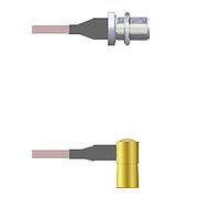 Amphenol Custom Cable Q-1U03S0005072i RF Cable Assemblies N-SJB/SMB-RP G316 72I