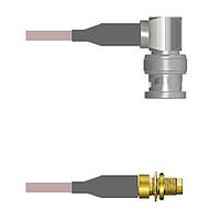 Amphenol Custom Cable Q-0F031000H108i RF Cable Assemblies BNC-RP/SMA-SJB G142 108I
