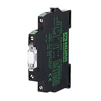 Murrelektronik 52002 SSR MIRO 6,2-1OUTPUT-REL.24VDC-1S, MIRO 6.2 24VDC-1S OUTPUT RELAY, IN: 24 VDC - OUT: 250 VAC/DC / 6 A, 1 N/O contact - 6,2 mm screw-type terminal