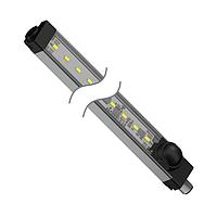 Banner Engineering HLS28XW285XMQ LED Flexible Strips HLS28 Hazardous Enclosure Strip Light; Motion; Clear Window; 285 mm; 12-30 V dc; IP50; Color:White; 4-pin M12 Integral QD
