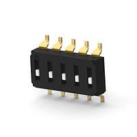 P&B 4-2319848-7 DIP Switches END STACK DIP 5P G RECESS T&R