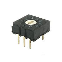 E-Switch DR4M-16R-TR DIP Switches Rotary DIP, Hexadecimal, Surface Mount