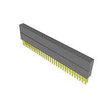 Samtec ESW-132-34-G-D Stackthrough .100" Elevated Socket Strip