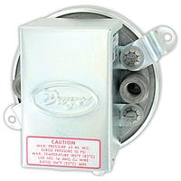 Dwyer 1920-10 Compact Low Differential Pressure Switch, 0.07-20 inH2O, UL/CE/CSA/FM (Differential, 11 inH₂O, NPT Female, 1/8 in)