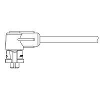 CONXALL CARA168804SP07990 Specialized Cables Micro-Con-X Insta-Click 4#22 Socket Right Angle 79"