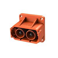 Amphenol SINE Systems ATHP042P08NL16-50 Receptacles 2 POSITION STND REC HIGH VOLTAGE LOOP