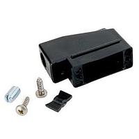 Amphenol CONEC 165X10469XE Strain Relief Backshell PLASTIC HOOD 37 POS BLK SIDE ENTRY