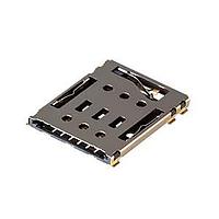 Same Sky (formerly CUI Devices) NSIM-8-B Card Connectors 7 Positions, Push In, Pull Out, SMT, 1.38 mm Height Above Board,