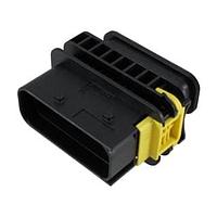 AMP Connectors - TE Connectivity 1-1564530-1 Tab Housing 15POS, MIXED, TAB HSG, ASSY