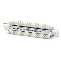 Cinch DD50SVT Receptacle DSUB 50 F PCB STR G TIN