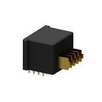 AMP Connectors - TE Connectivity 2102444-1 Pin Modules FORTIS LRM, RIGHT ANGLE MODULE, UPM