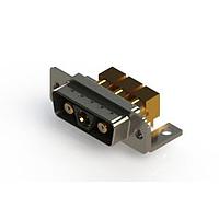 EDAC 629-3WK3640-5TC Mixed Contact D-Sub Connectors Right-angle Power Combo D-Sub Connector