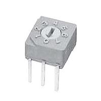 Nidec Components S-8011W Rotary Switches rotary code octal, real code, side adj.