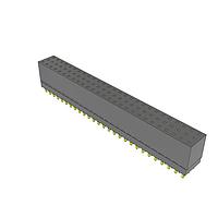 Samtec ESQ-127-12-G-T Sockets Elevated Socket Strip, 0.100" Pitch