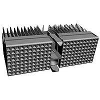AMP Connectors - TE Connectivity 5646442-9 Hard Metric Connectors 2MM HM RCPT 176P R/A AU