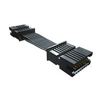 Samtec TFSD-20-30-G-20.00-T-NUS Double Row Discrete Cable .050" Tiger Eye Double Row Discrete Wire Cable Assembly, Terminal