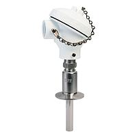 OMEGA PRS-3-100-A-TW-0450-D1-NB9W Combination Thermowells Protection Heads & RTD Sanitary (Tri-Clamp, 1 1/2 in, Screw Terminal, 200 °C, Class A)