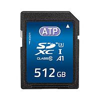 ATP Electronics AF512GSD4-EBFXM Memory Cards Commercial Temp. TLC SD High Endurance
