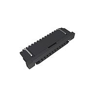 Amphenol FCI SFW12R-5STE1LF Board Mount 1.00mm Flex Connector, SFW-R series, 12 Position, Bottom side Contact, Side Entry Surface Mount ZIF CIC Connector, Lead Free.