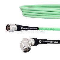 Fairview FMCA1288 Low Loss Test N Male to RA N Male Cable LL335i Coax and RoHS