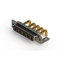 EDAC 630-5W5-650-3NC Mixed Contact D-Sub Connectors Right-angle Power Combo D-Sub Connector
