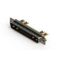 EDAC 627-21W4222-3NA Mixed Contact D-Sub Connectors Vertical Combo Dsub