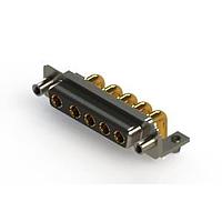 EDAC 630-5W5-240-4TD Mixed Contact D-Sub Connectors Right-angle Power Combo D-Sub Connector