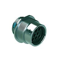 Amphenol SINE Systems AHDM04-18-08SR Connectors SZ 18 RCPT 8 POS SOCKET RED ARGMNT