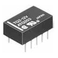 Panasonic Industrial Devices TQ2H-4.5V Low Profile Relays 2 Form A 4.5V 30VDC PCB Terminal