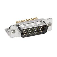 Molex / FCT 173113-0154 High Density D-Sub Connectors FCT HD MACHCONT PLG RA W/MBKT 26P .8umAu