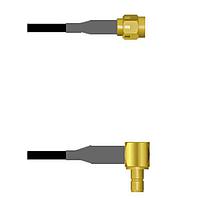 Amphenol Custom Cable Q-3B03I0003120i RF Cable Assemblies SMA-SP/SMB-RJ G174 120I