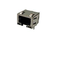 Adam Tech MTJ-88AAX1-FSV-PG-LD Modular RJ45 MODULAR JACK, SHIELDED, DIP