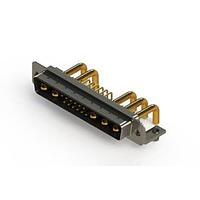 EDAC 629-17W5650-3NB Mixed Contact D-Sub Connectors Right-angle Power Combo D-Sub Connector